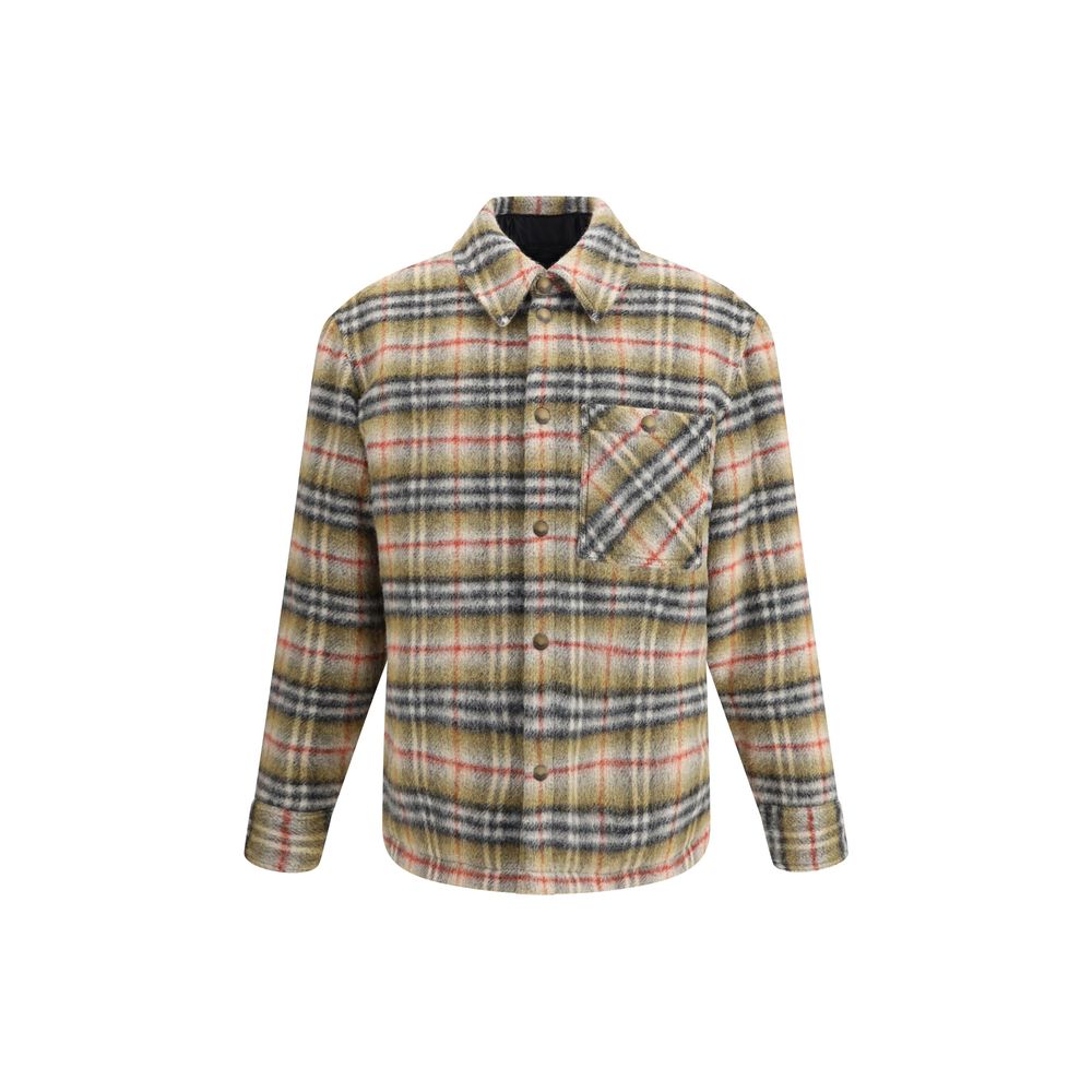 Burberry Multicolor Wool Coat