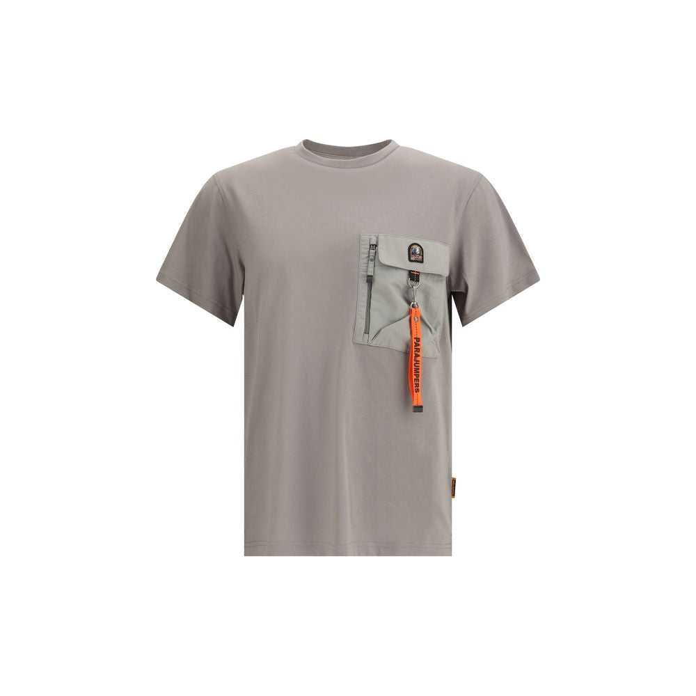 Parajumpers Green Cotton T-Shirt