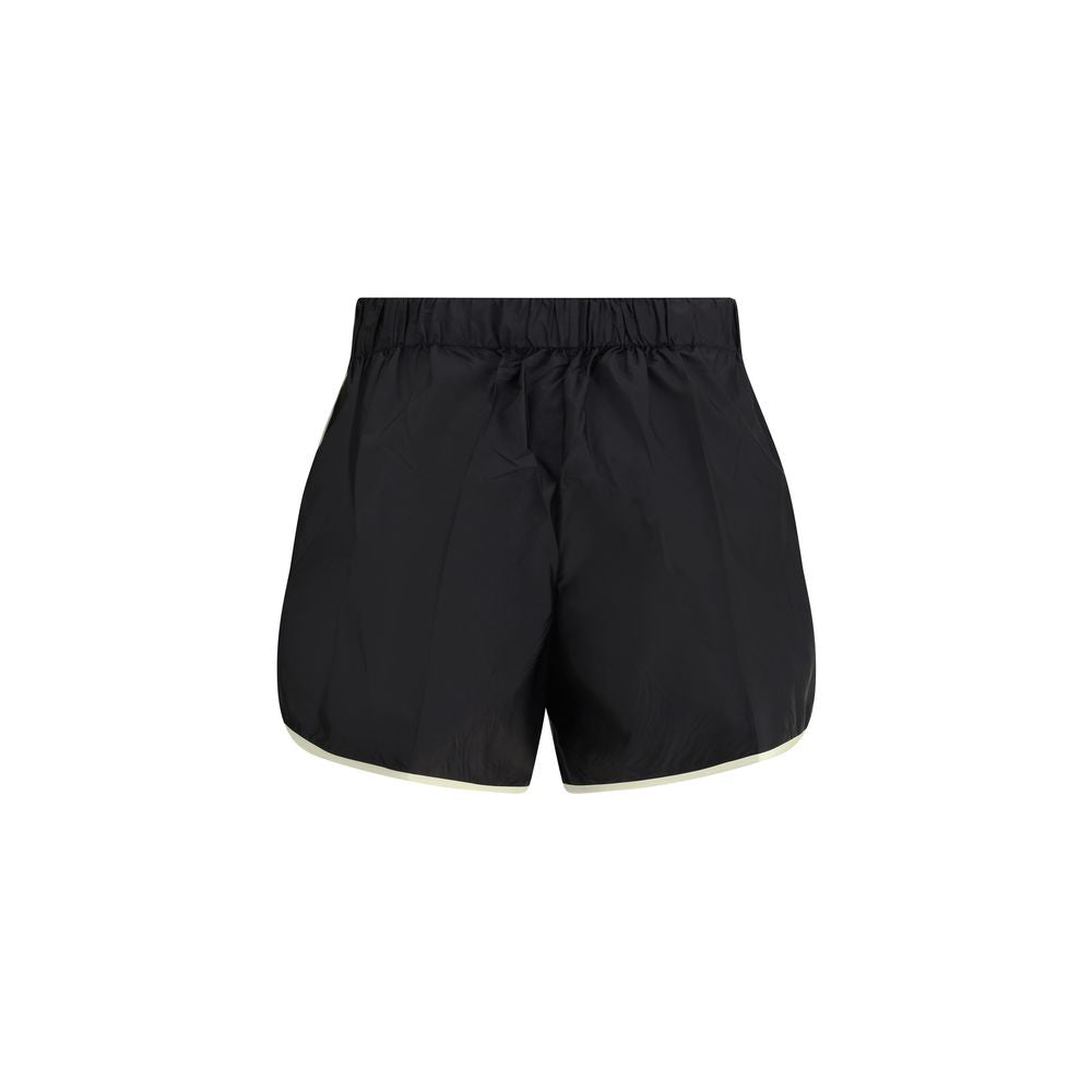 Prada Black Recycled Polyamide Bermuda Shorts