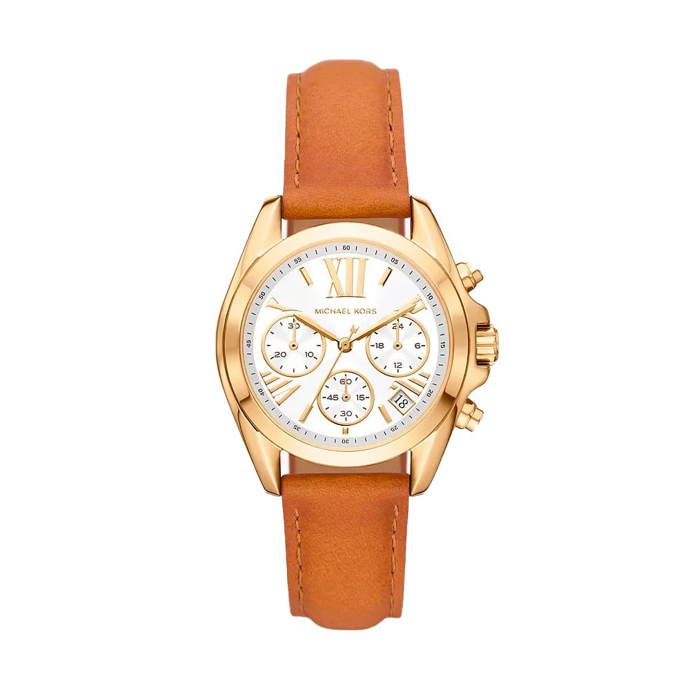Michael Kors Brown Leather Watch