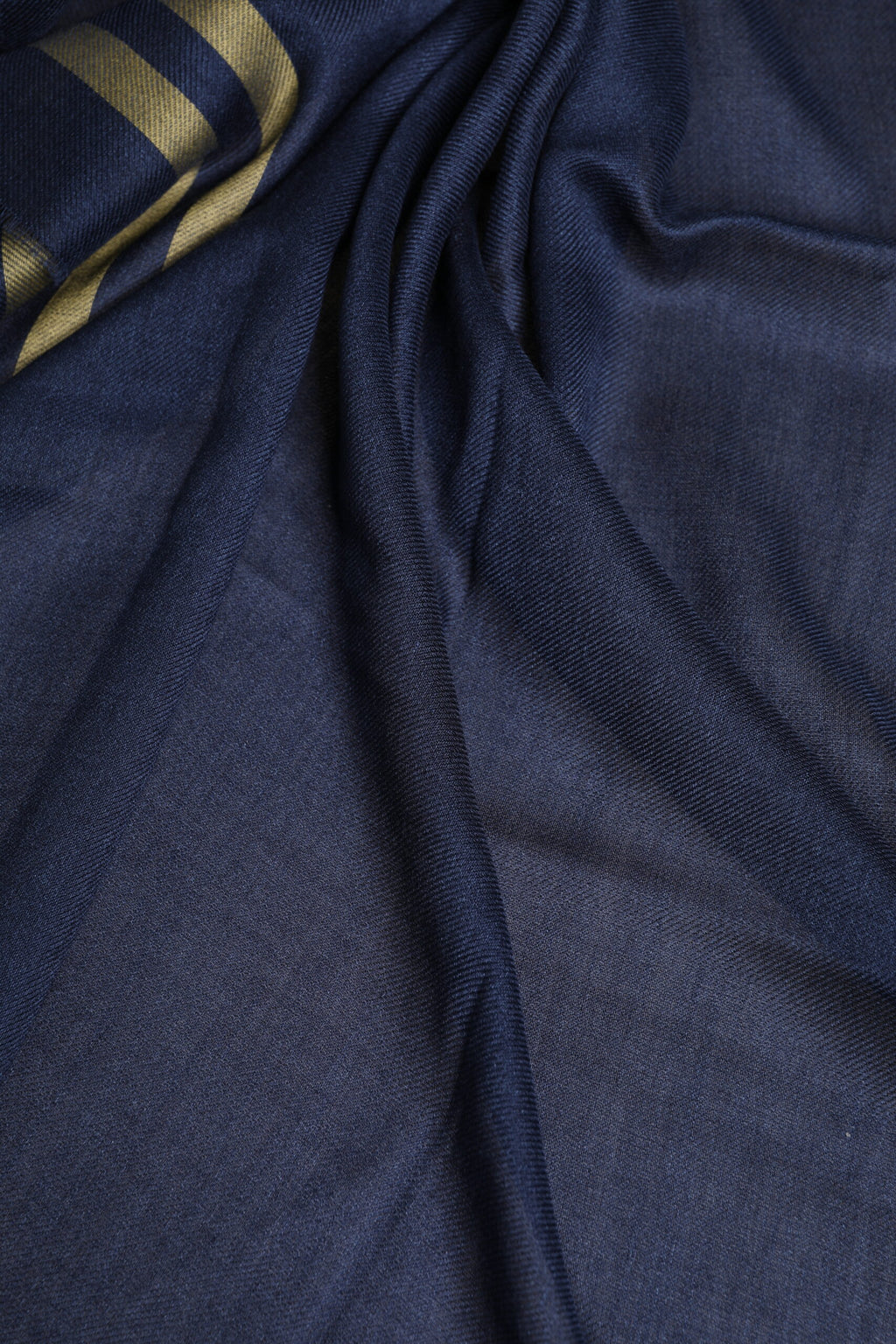 Dolce & Gabbana Blue Cashmere Neck Warmer Wrap Shawl Scarf