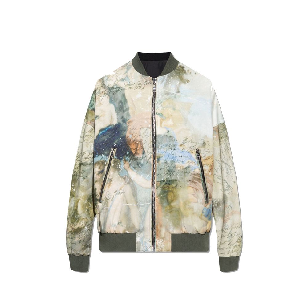 Balmain Black Cotton Bomber