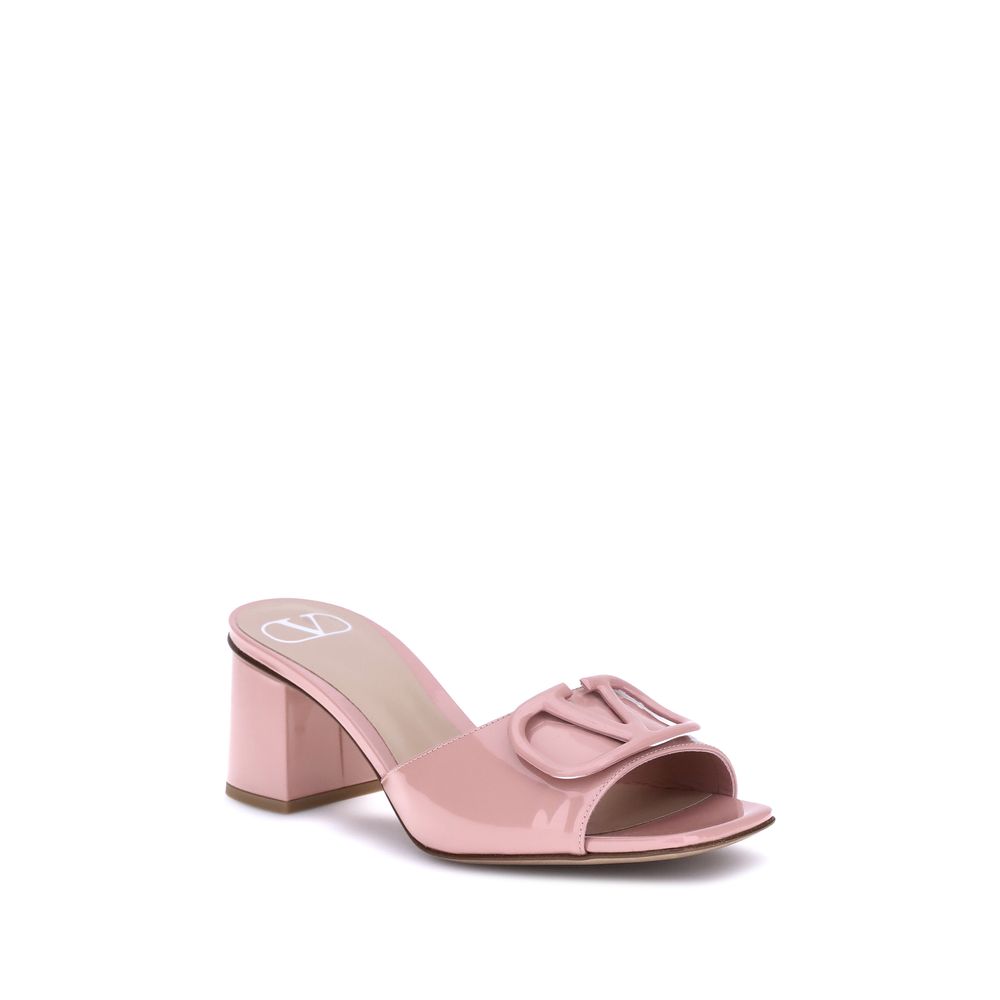 Valentino Garavani Multicolor Calf Leather Bos Taurus Sandals