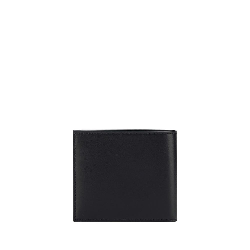 Saint Laurent Black Calf Leather Bos Taurus Wallet