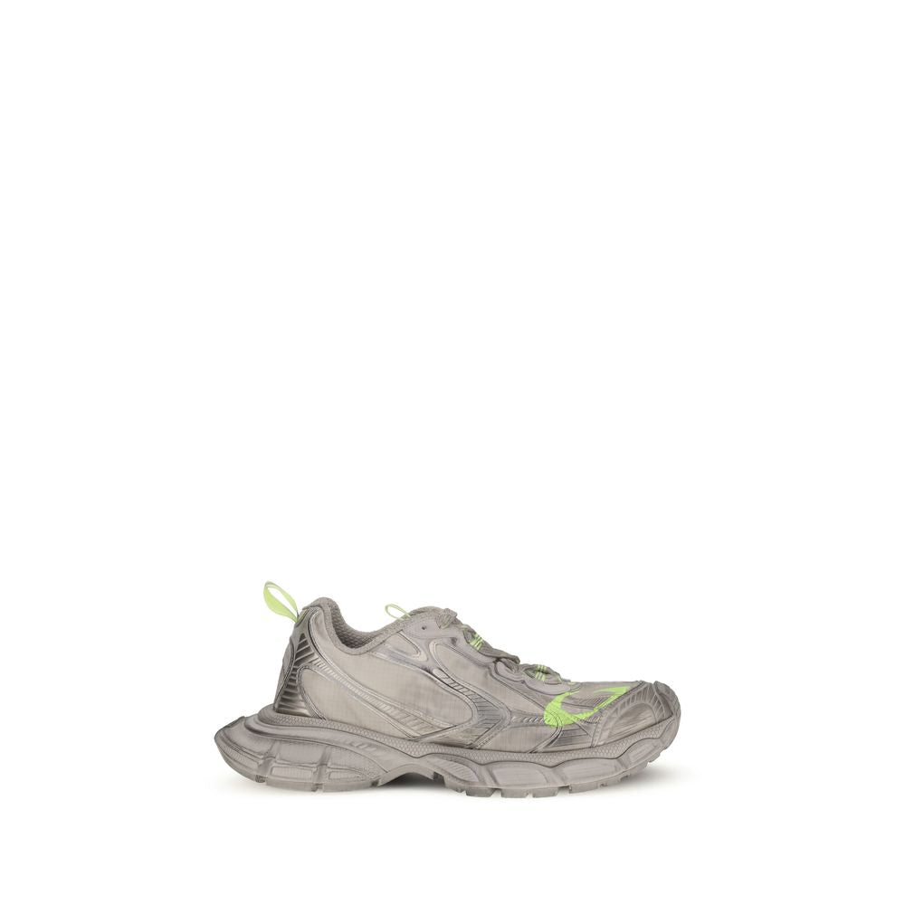 Balenciaga Gray Polyester Athletic Sneakers