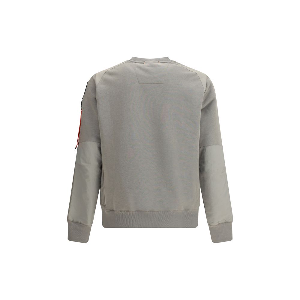 Parajumpers Green Cotton Sweatshirt