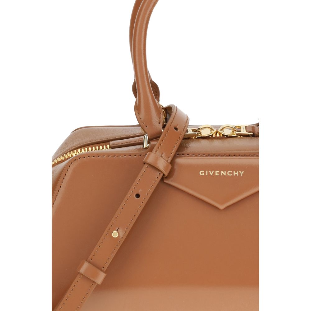Givenchy Brown Calf Leather Bos Taurus Handbag