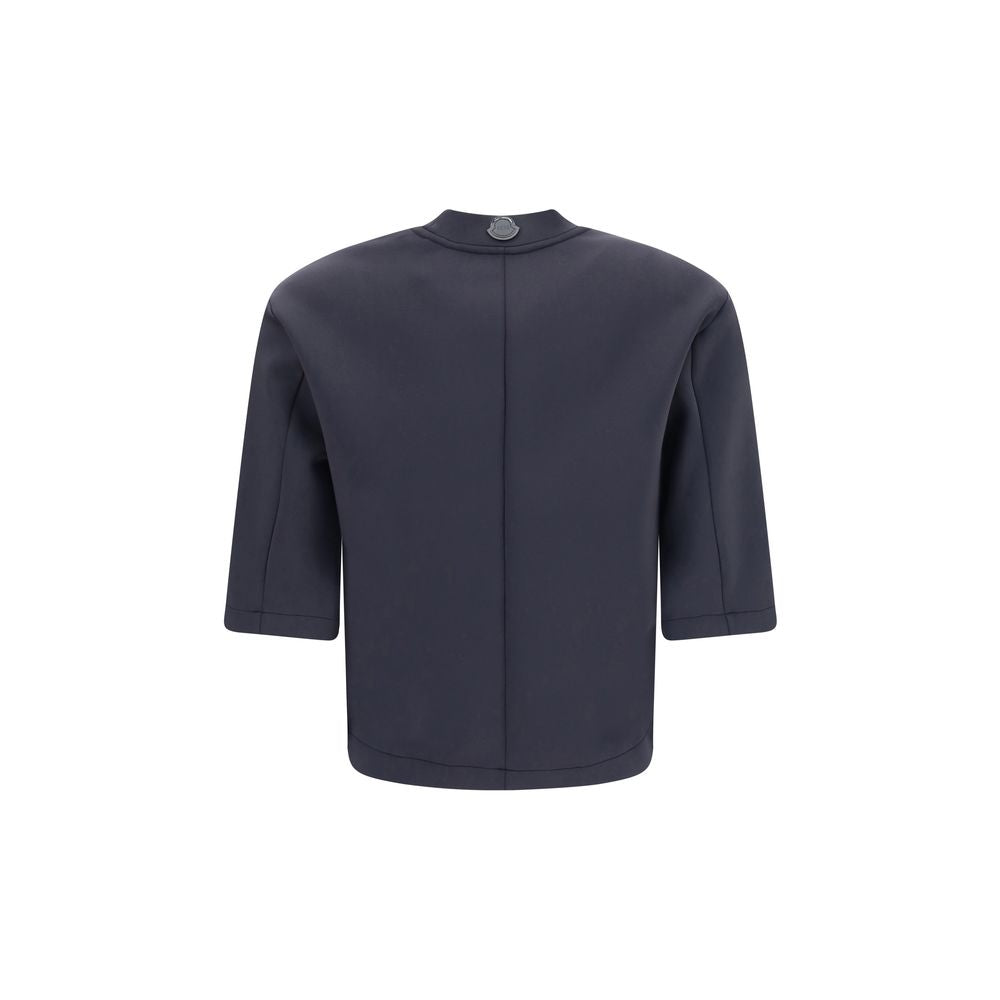 MONCLER x EDWARD ENNINFUL Black Polyester T-Shirt