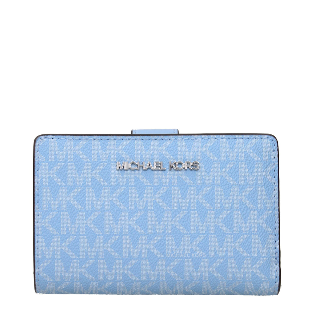Michael Kors Light Blue Leather Wallet