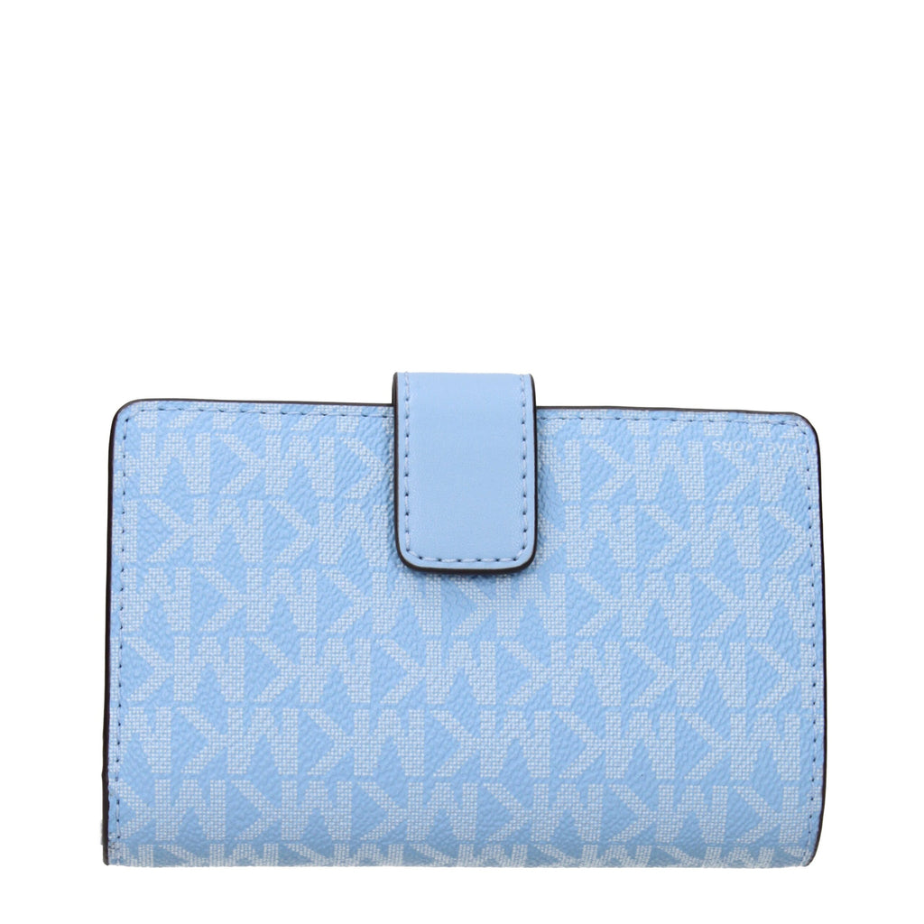 Michael Kors Light Blue Leather Wallet