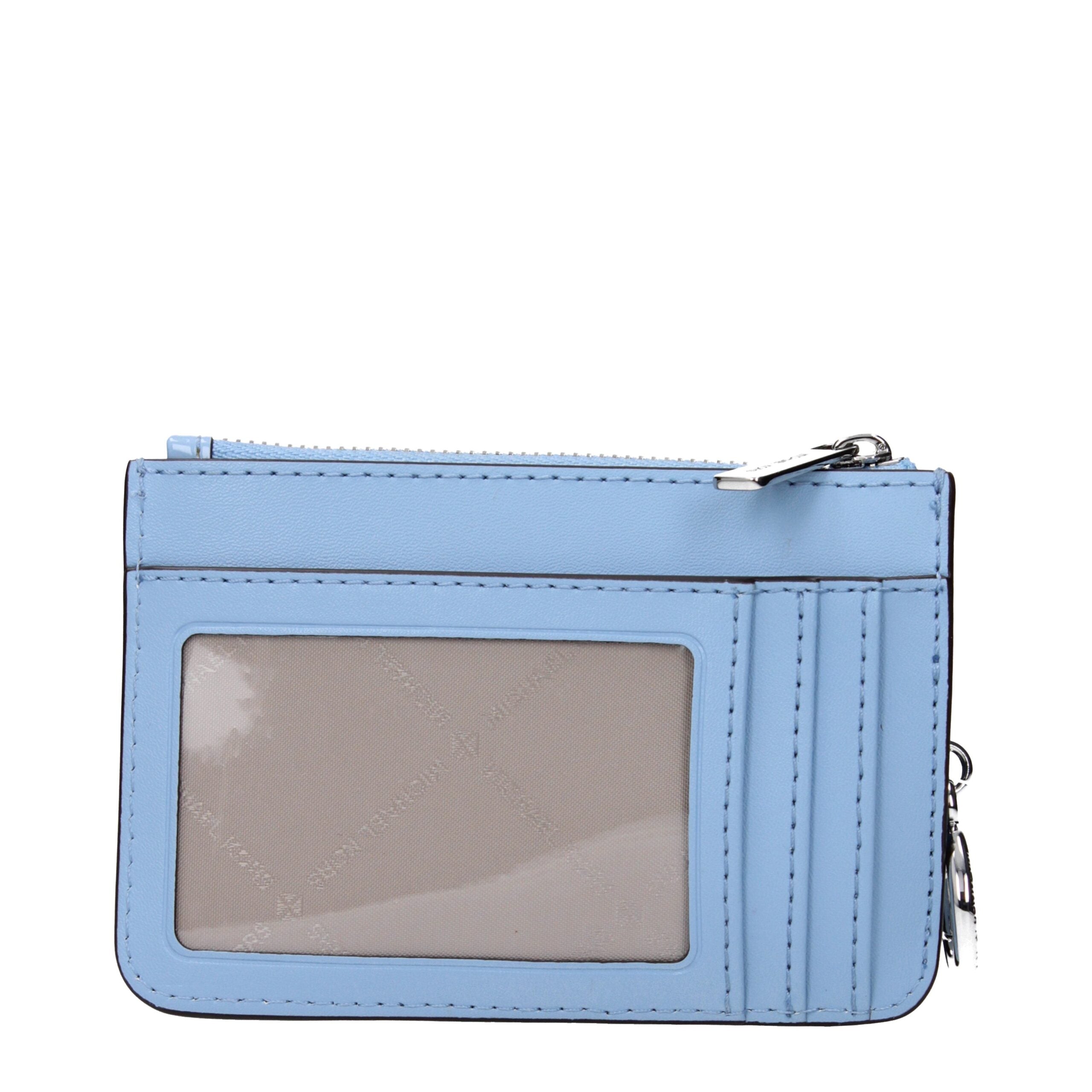 Michael Kors Light Blue Leather Wallet