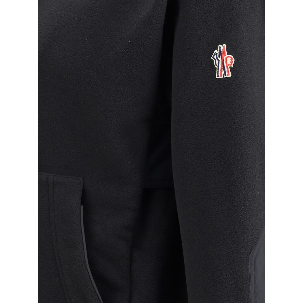 Moncler Grenoble Black Polyester Shell Jacket