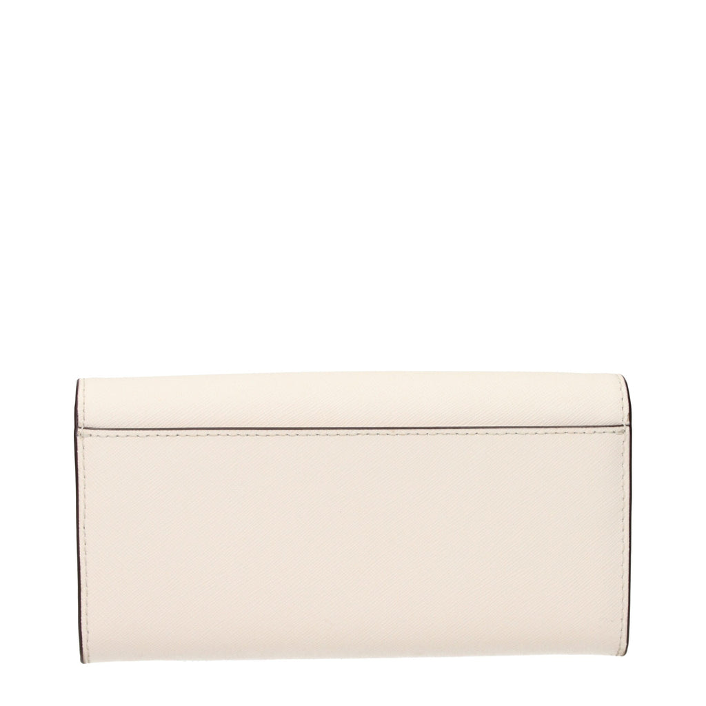 Michael Kors Beige Leather Wallet