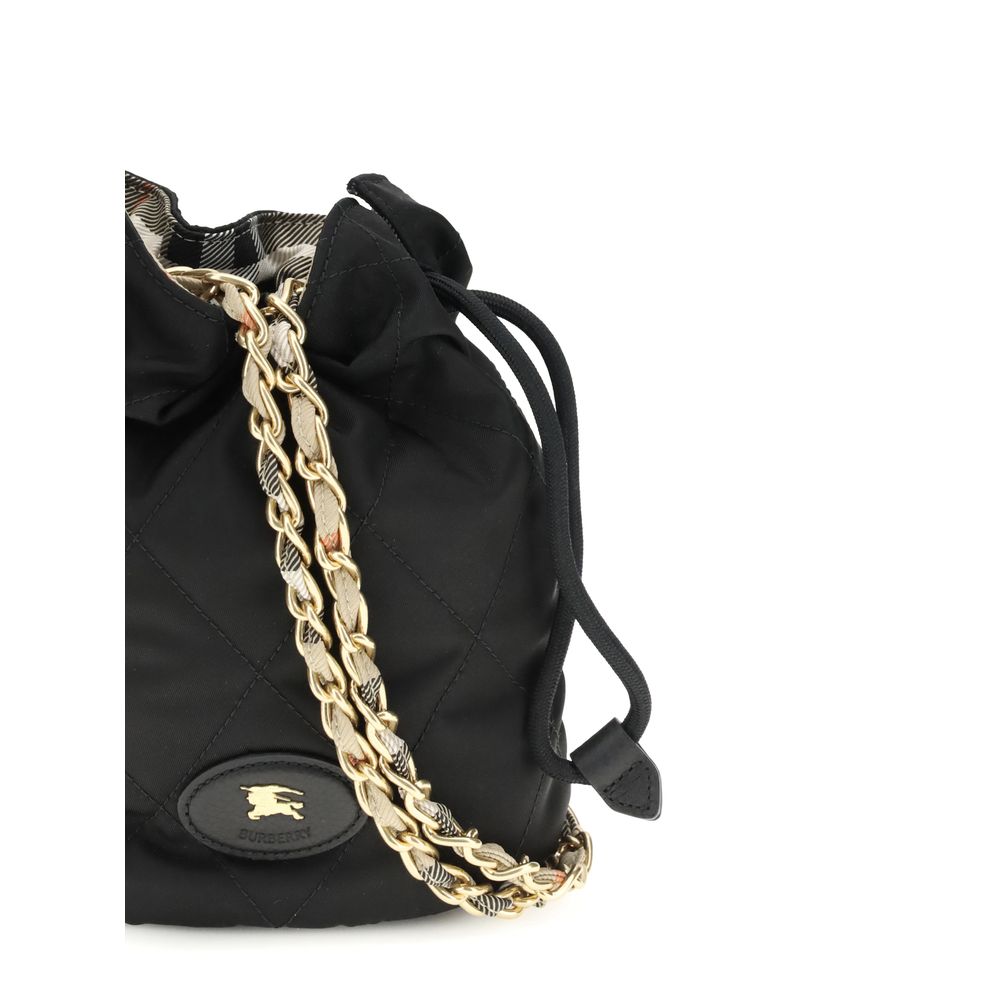 Burberry Black Nylon Shoulder Bag