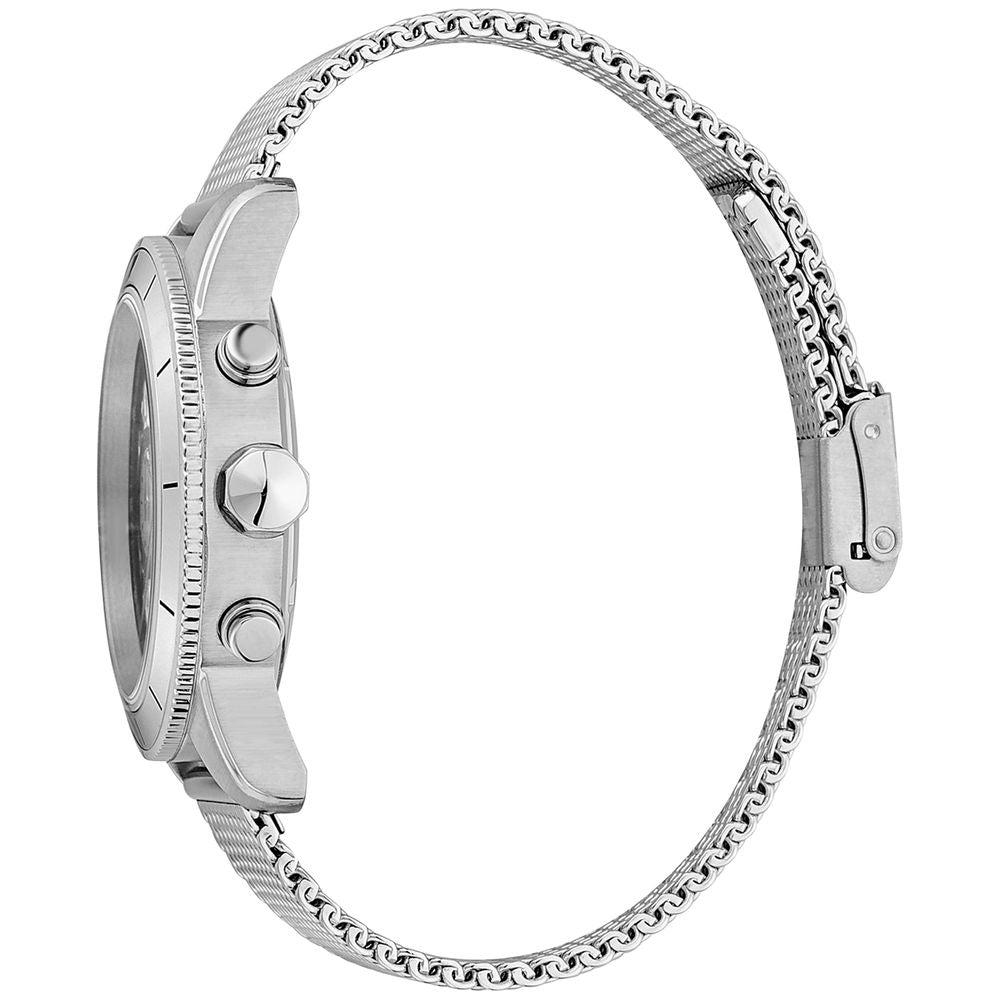 Just Cavalli Gray Stainless Steel Dress Watch